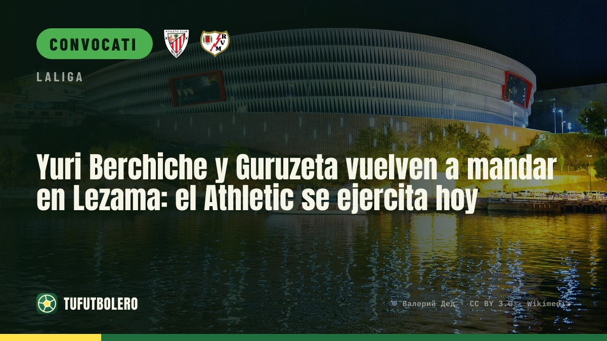 Yuri Berchiche e Guruzeta al centro dell’attenzione: Athletic torna ad allenarsi a Lezama