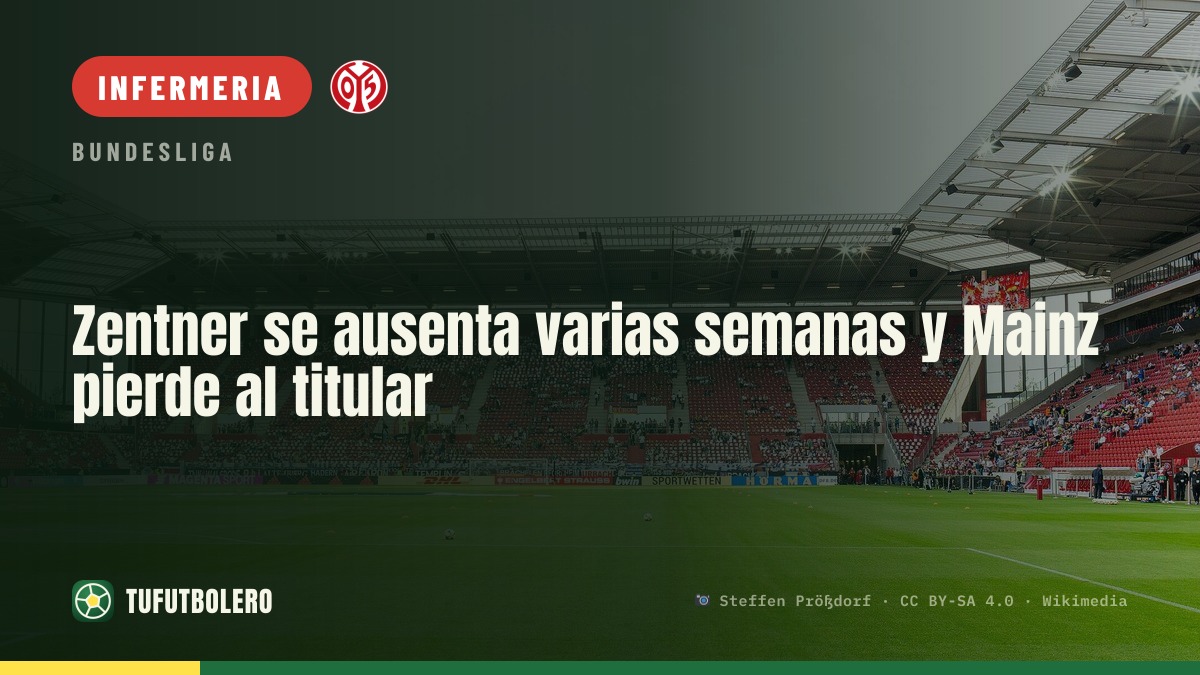 Zentner out per diverse settimane: Mainz senza il titolare