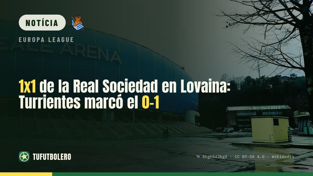 1x1 da Real na Lovaina: Turrientes marcou o 0-1