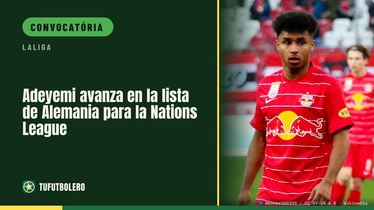 Adeyemi avança na lista da Alemanha para a Nations League