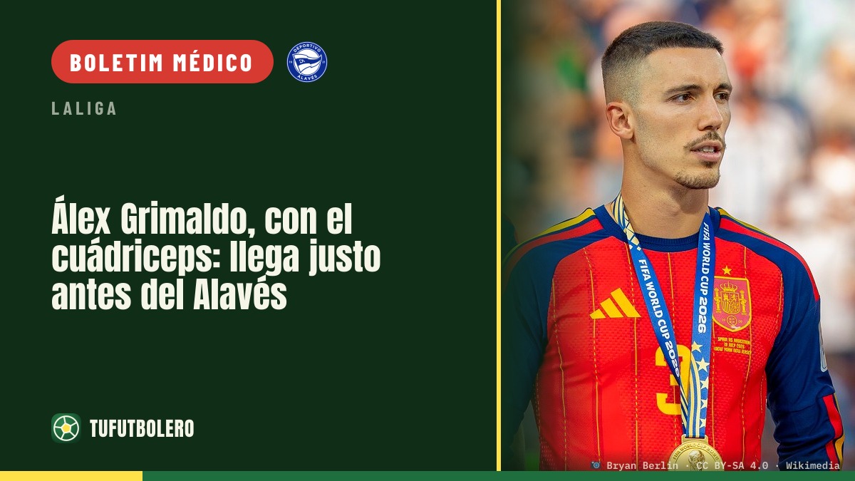 Álex Grimaldo volta ao Atlético com incômodo no quadríceps e mira o Alavés
