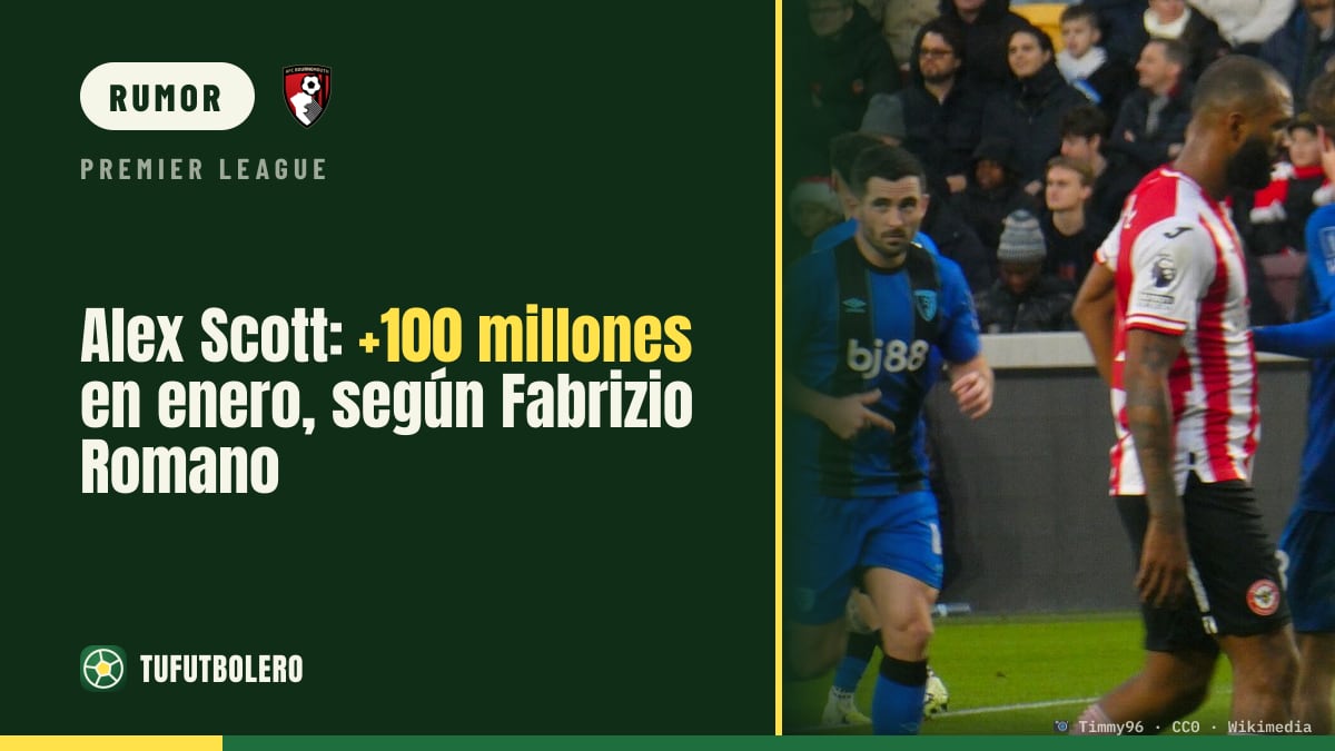 Alex Scott: proposta de +100 milhões para janeiro, diz Fabrizio Romano