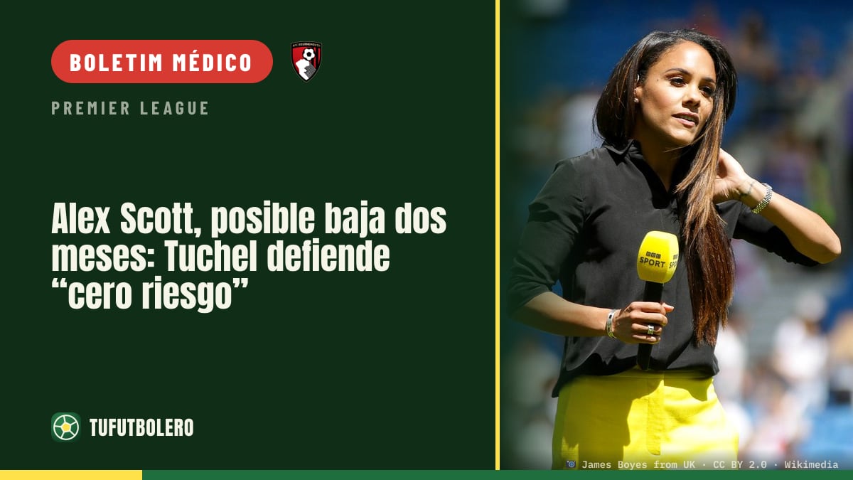 Alex Scott pode falhar dois meses: Tuchel defende ‘zero risco’