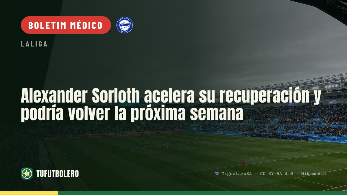 Alexander Sorloth acelera na recuperação e pode voltar a treinar com o grupo