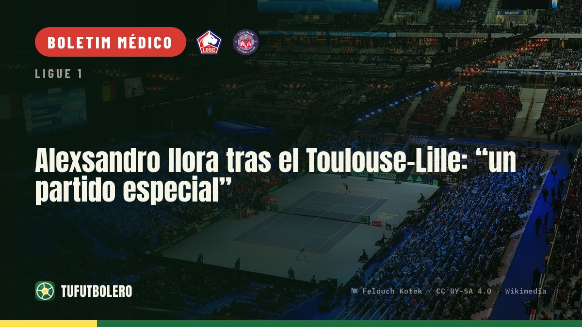 Alexsandro chora após Toulouse-Lille: “um jogo especial”
