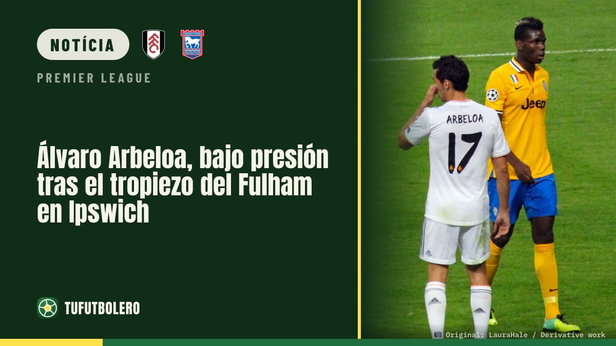Álvaro Arbeloa pressionado após a derrota do Fulham em Ipswich