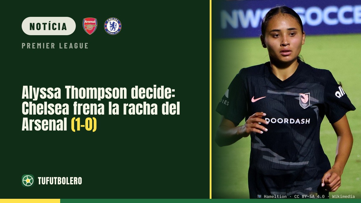 Alyssa Thompson decide: Chelsea vence Arsenal por 1-0 e corta invencibilidade