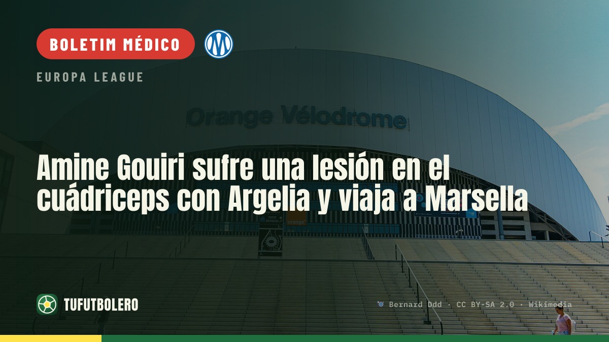 Amine Gouiri se lesiona com a Argélia no quadríceps e volta a Marselha