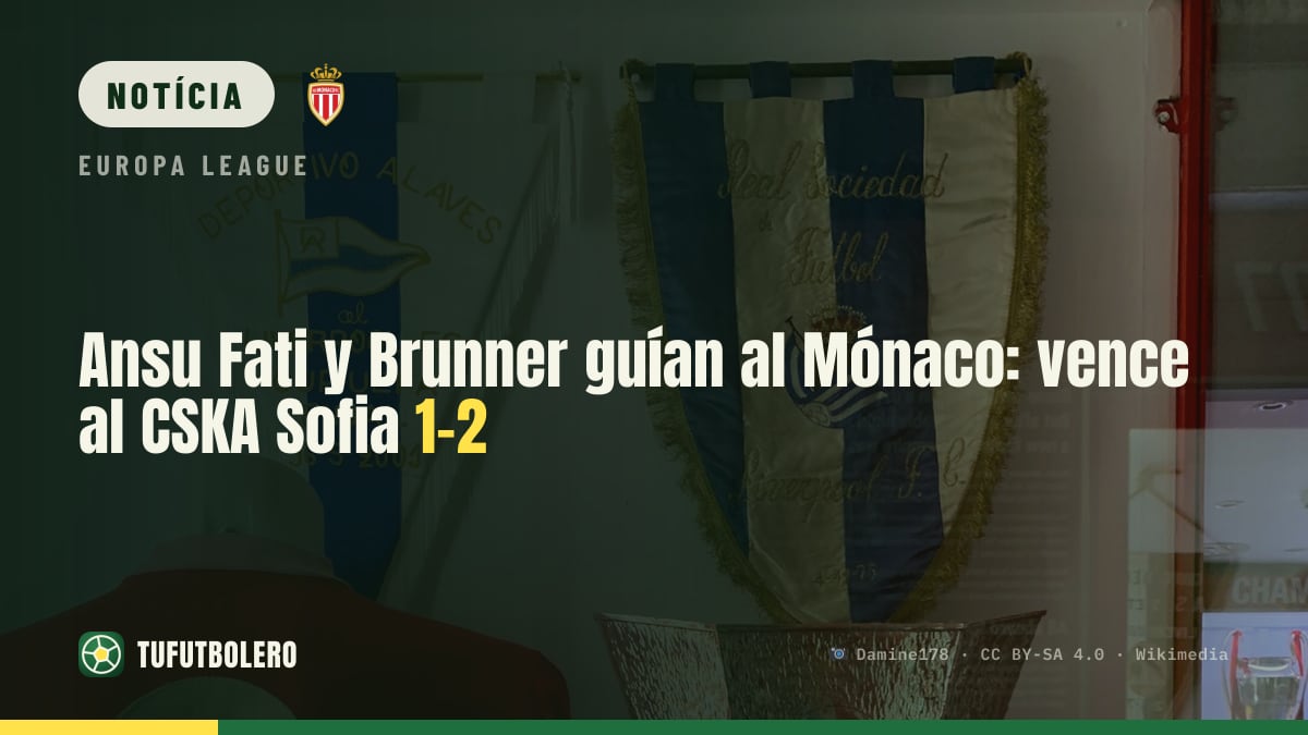 Ansu Fati e Brunner levam o Mónaco ao 1-2 no CSKA Sofia