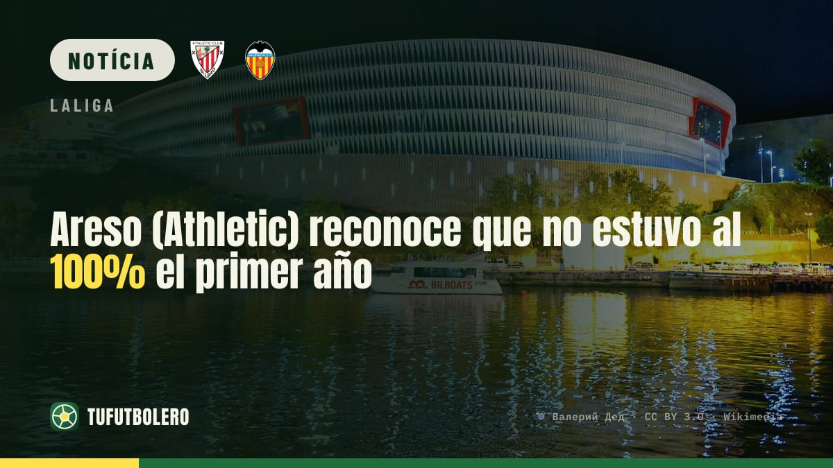 Areso (Athletic) admite que não chegou a 100% no 1º ano