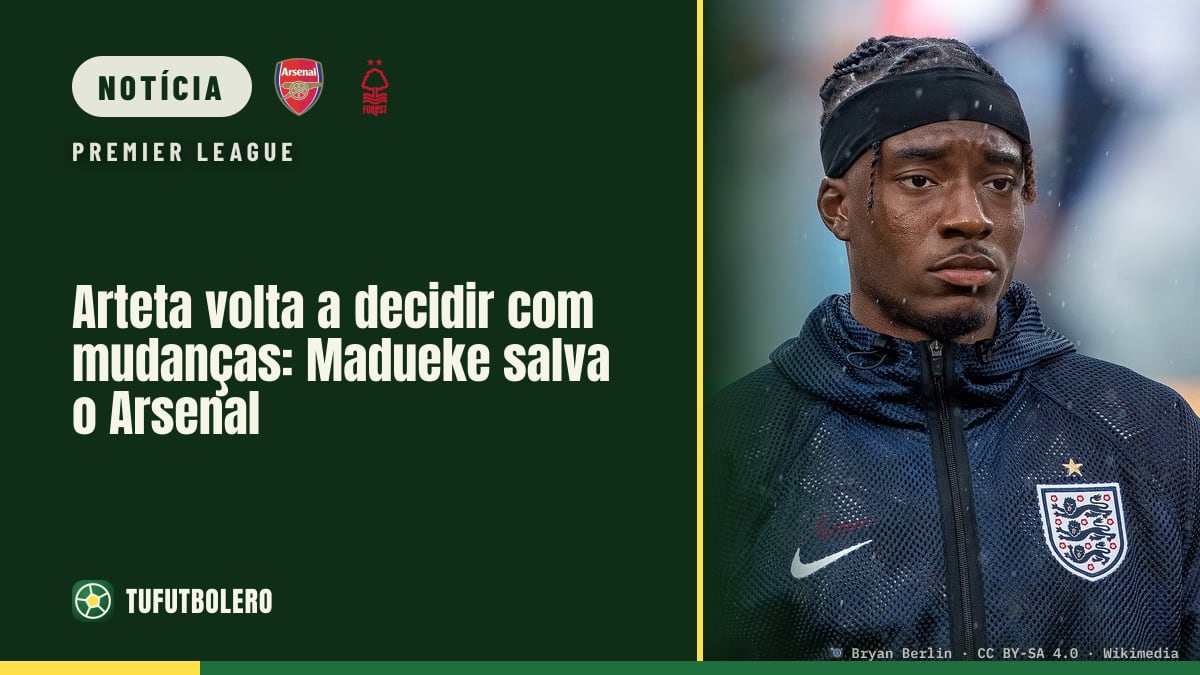 Arteta volta a decidir com mudanças: Madueke salva o Arsenal