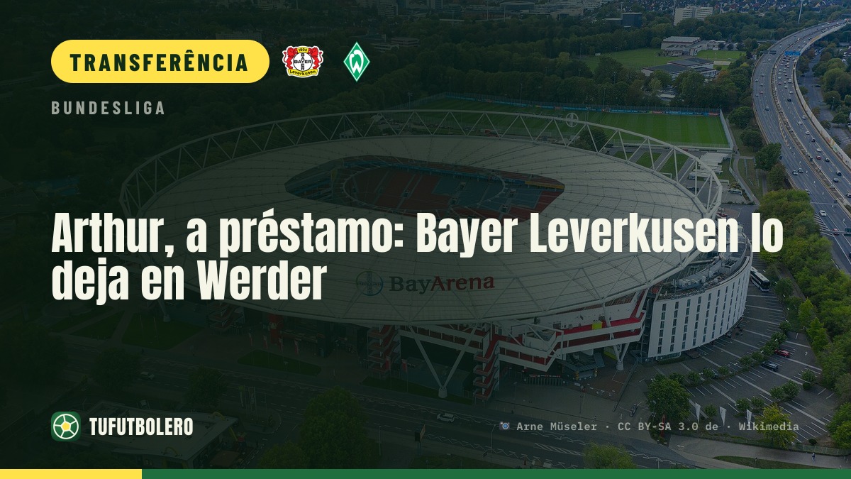 Arthur vai por empréstimo: Bayer Leverkusen e Werder