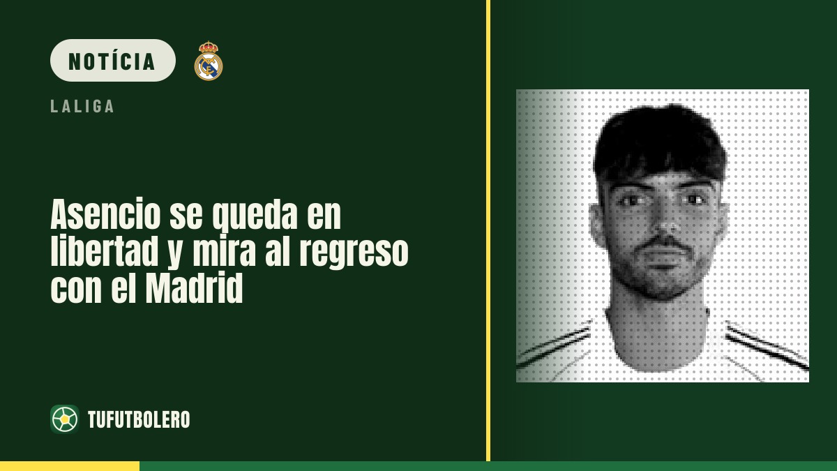 Asencio fica em liberdade e mira a estreia no Real Madrid