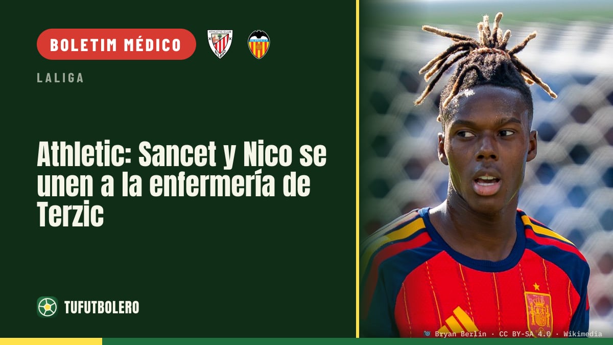 Athletic: Sancet e Nico complicam os planos de Terzic