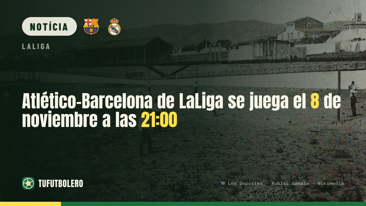 Atlético-Barcelona de LaLiga: jogo do dia 8 de novembro às 21:00
