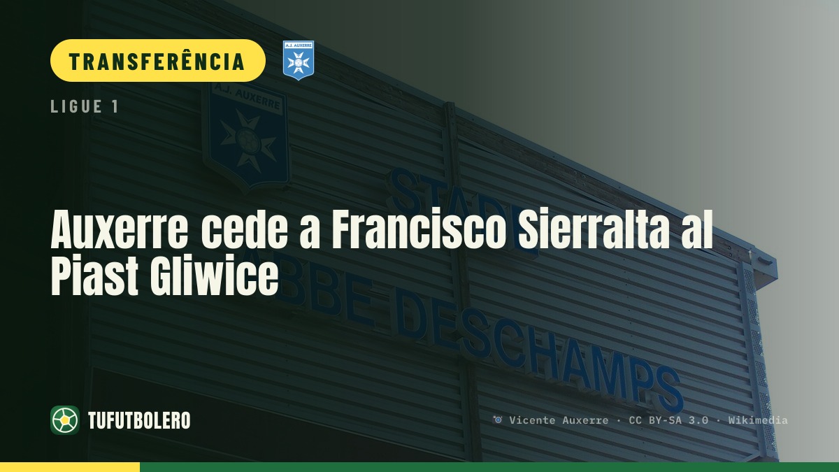 Auxerre empresta Francisco Sierralta ao Piast Gliwice