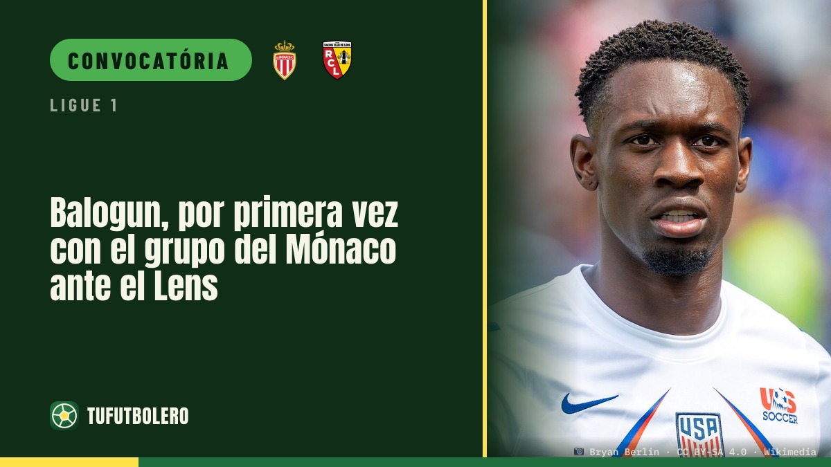 Balogun entra pela 1.ª vez no grupo do Mónaco vs Lens