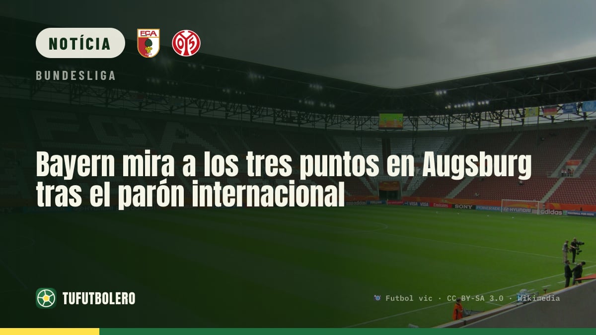 Bayern visita o Augsburg para buscar os três pontos após a pausa internacional