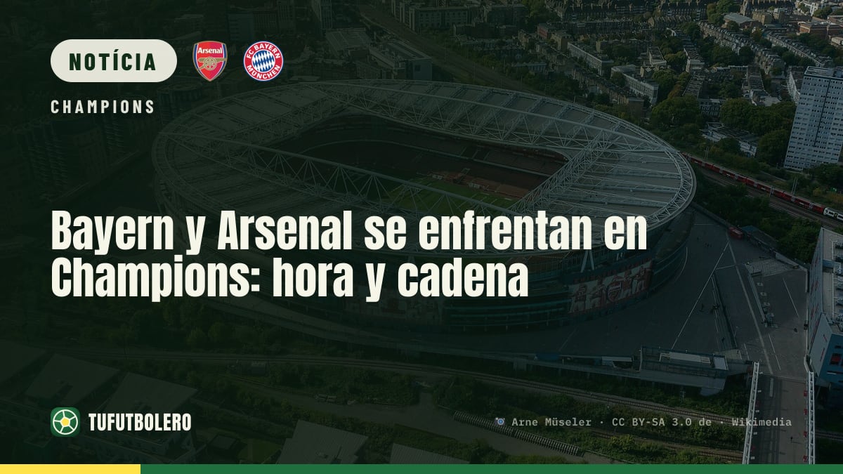 Bayern x Arsenal na Champions: horário e canal para ver