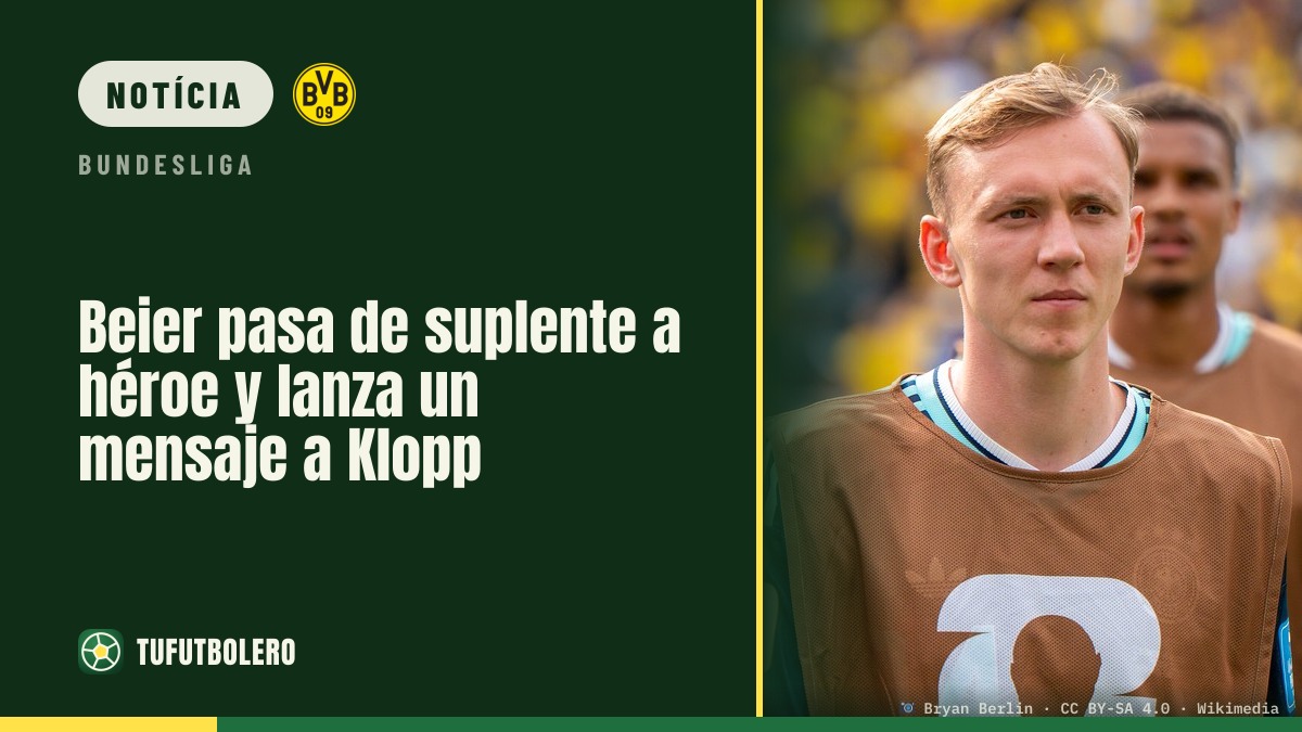 Beier vai de descartado a herói e manda recado a Klopp