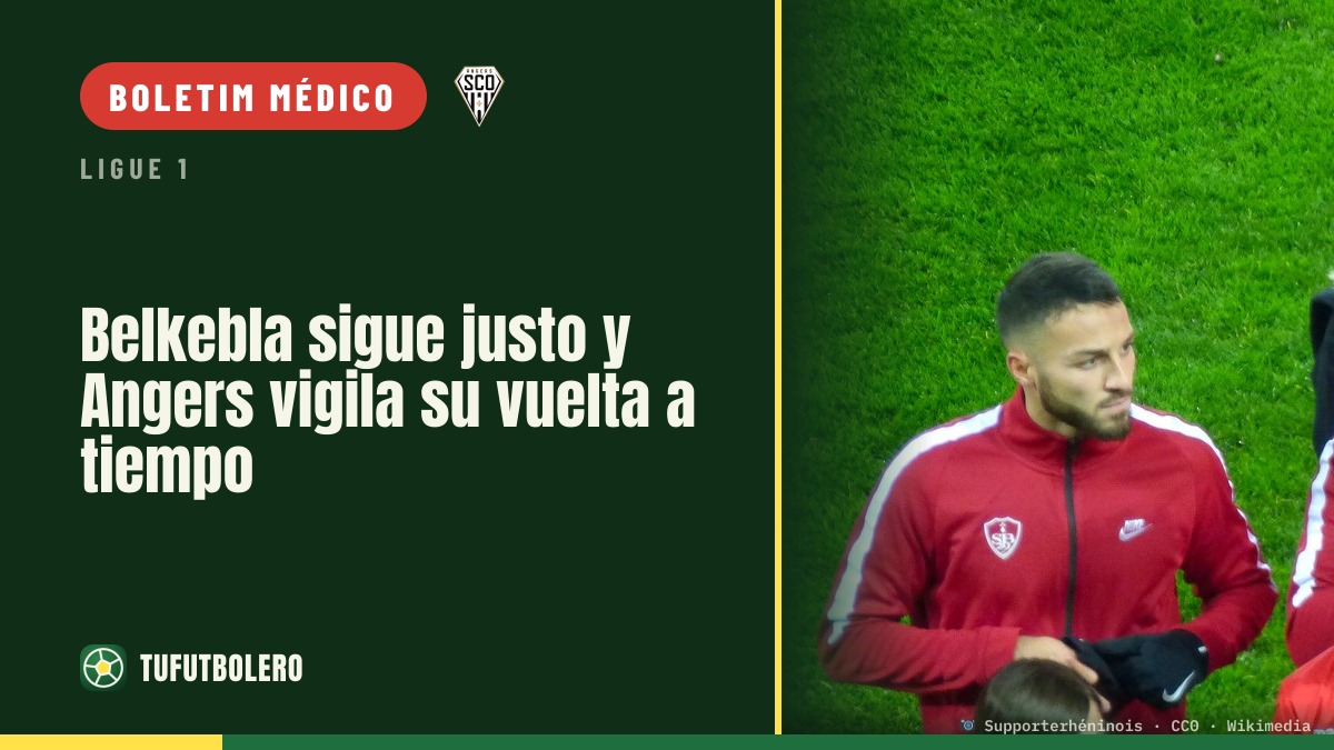Belkebla ainda está cedo demais e Angers prepara o regresso