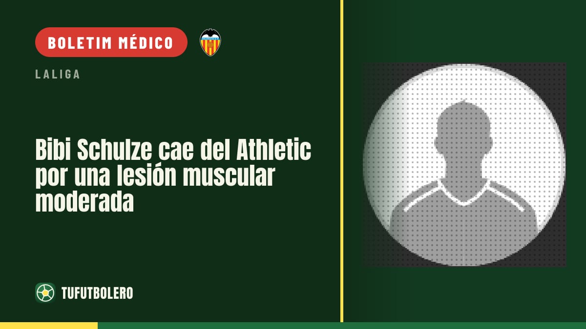 Bibi Schulze desfalca o Athletic com lesão muscular moderada