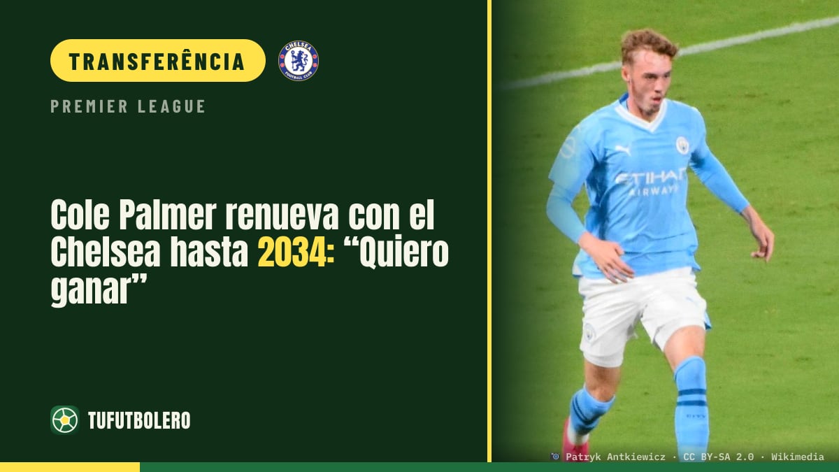 Cole Palmer renova com o Chelsea até 2034 após acordo