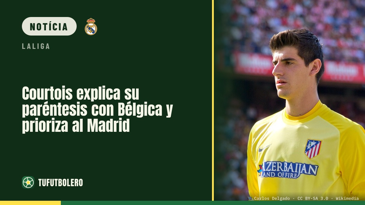 Courtois explica pausa com a Bélgica e diz que a prioridade é o Madrid