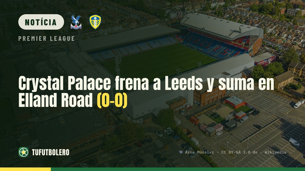 Crystal Palace trava Leeds e empata 0-0 em Elland Road