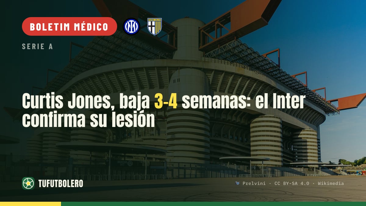 Curtis Jones fica 3-4 semanas fora: o Inter confirma lesão