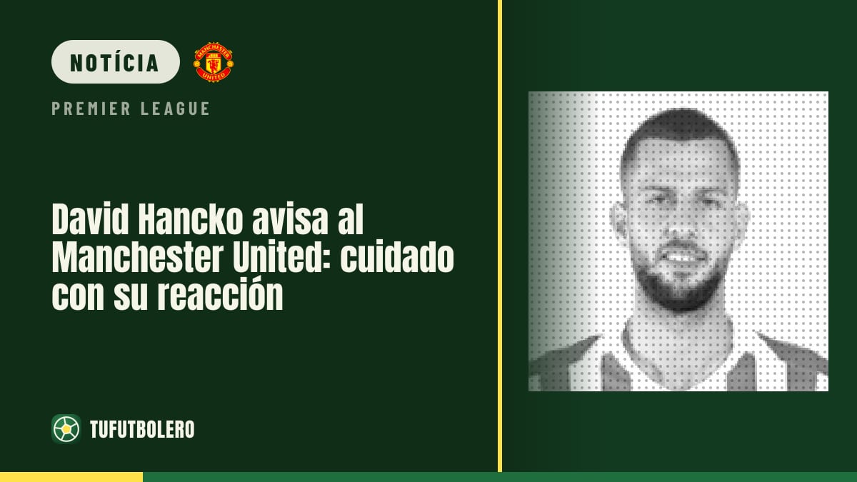 David Hancko avisa o Manchester United apesar do mau começo