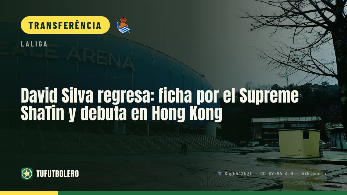 David Silva volta: assina pelo Supreme ShaTin e mira estreia em Hong Kong