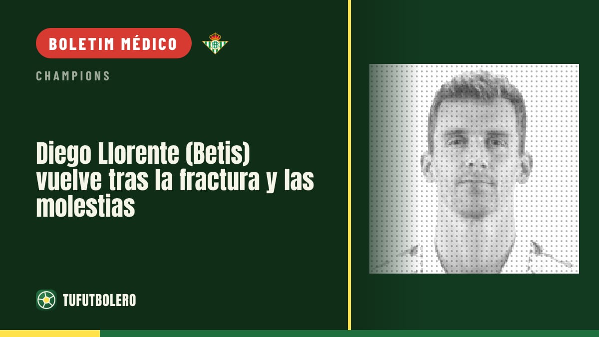 Diego Llorente (Betis) volta após fratura no nariz e dores
