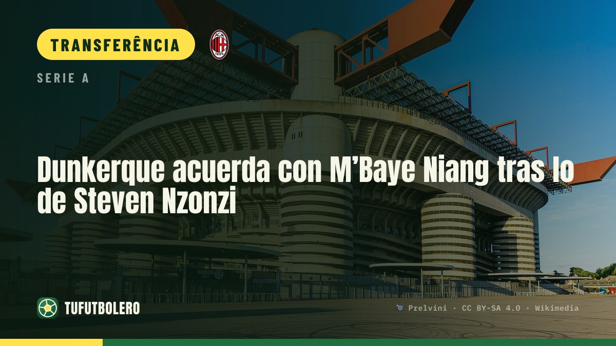 Dunkerque acerta com M’Baye Niang após Nzonzi