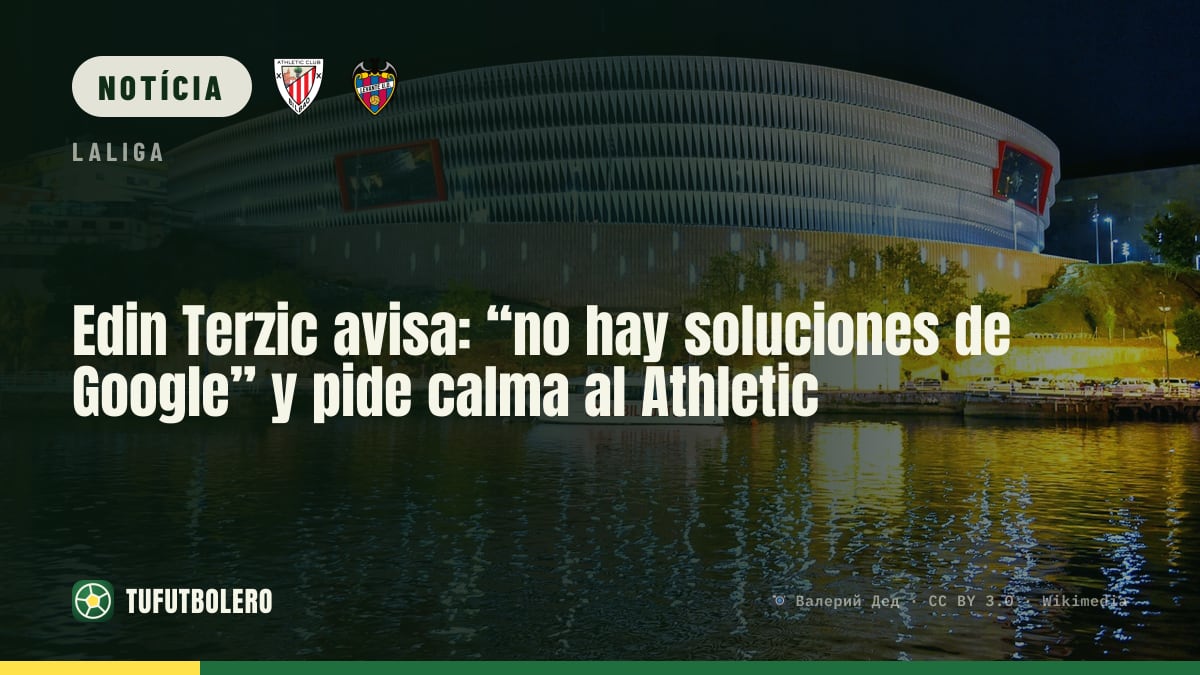 Edin Terzic corta: “não há soluções de Google” e pede calma ao Athletic