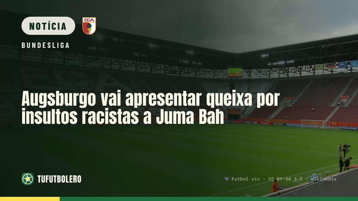 Augsburgo vai apresentar queixa por insultos racistas a Juma Bah
