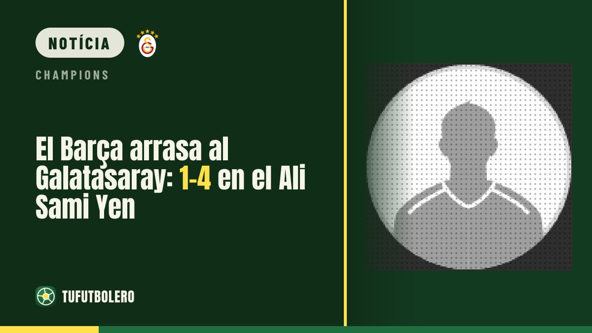O Barça goleia o Galatasaray: 1-4 no Ali Sami Yen