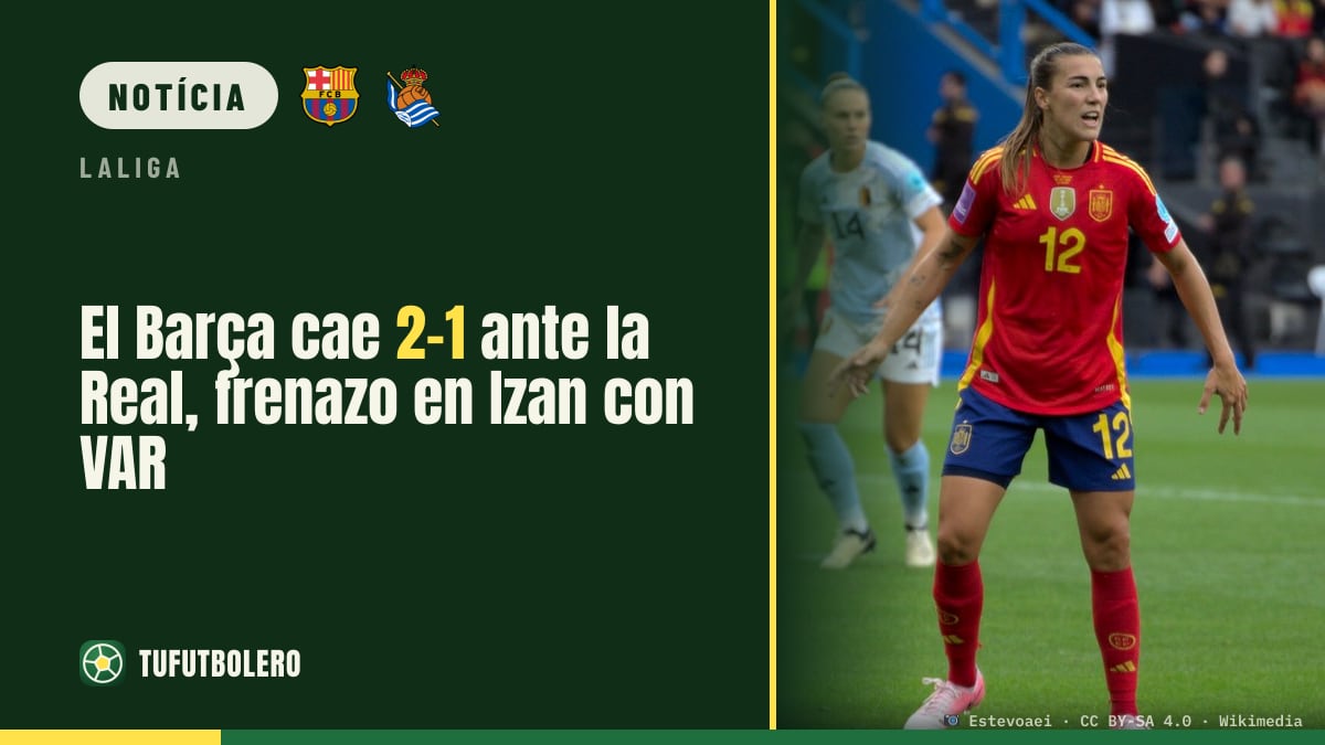 Barcelona perde 2-1 para a Real; VAR vira o jogo no Izan