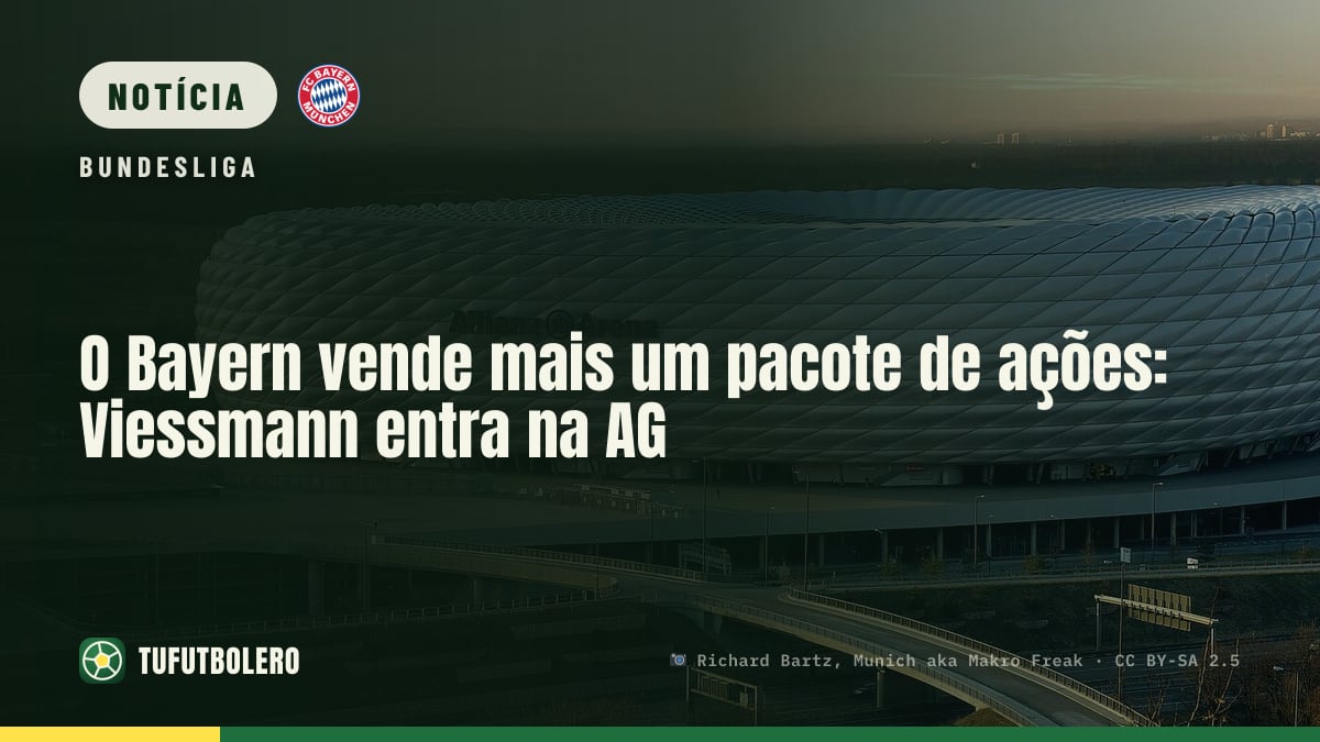 O Bayern vende mais um pacote de ações: Viessmann entra na AG