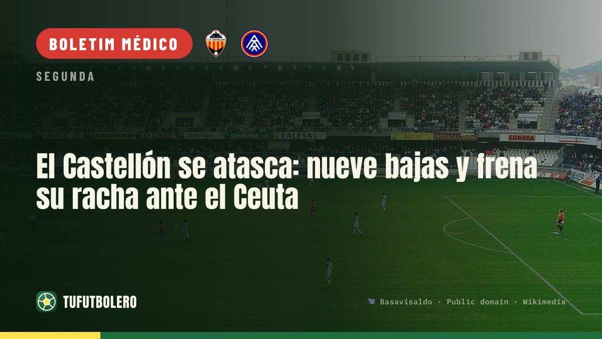Castellón travou a série: nove baixas e empate com o Ceuta