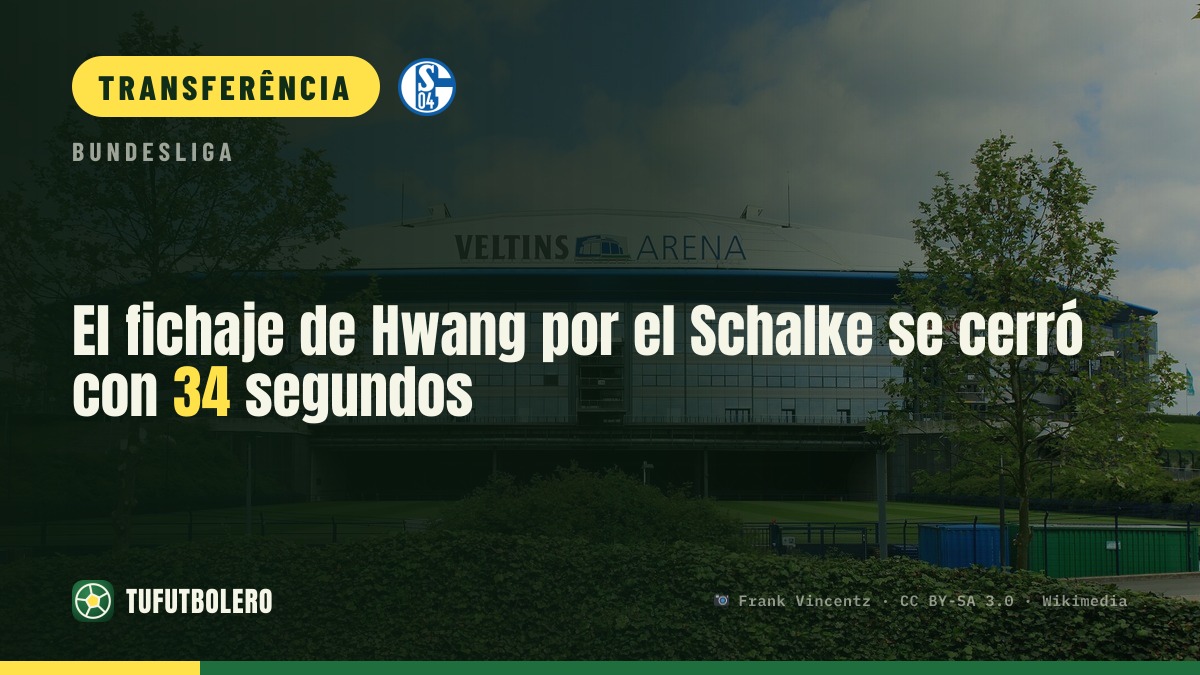 Hwang no Schalke: negócio fechado com 34 segundos