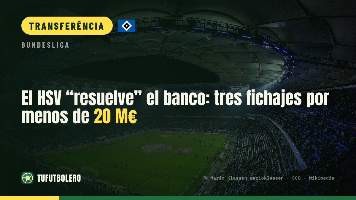 O HSV ‘segredo do banco’: três contratações por menos de 20 M€