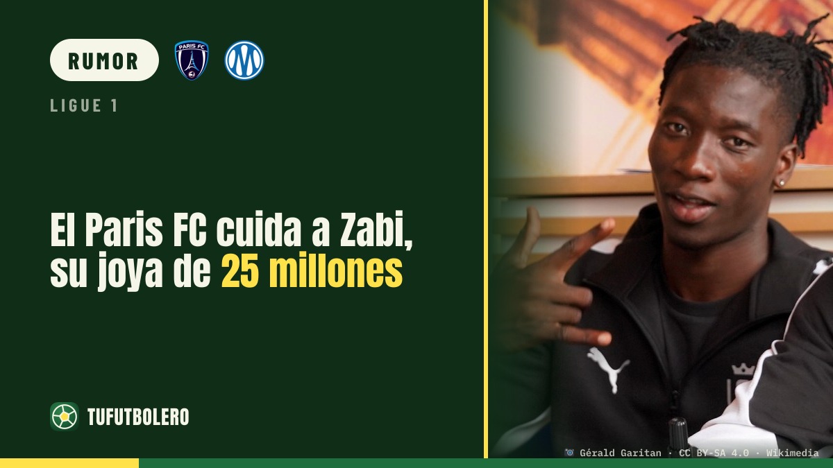 O Paris FC protege Zabi, sua joia de 25 milhões