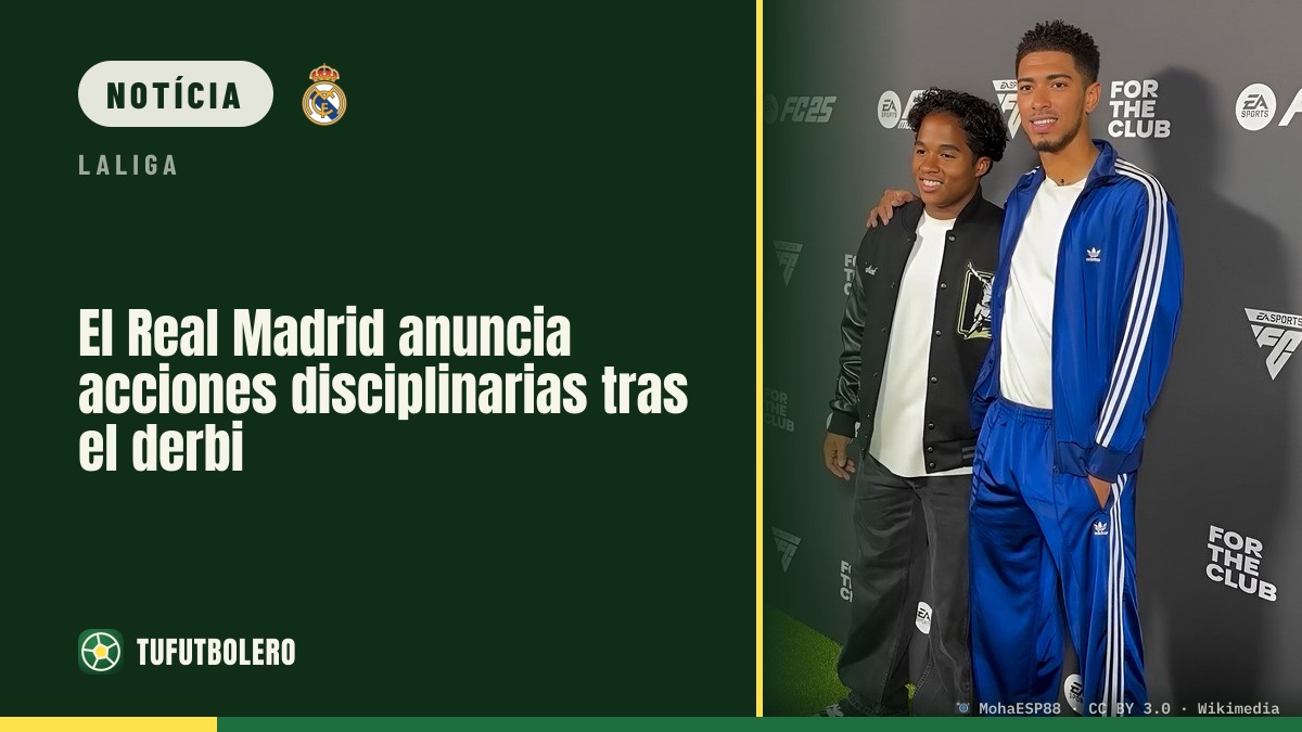 Real Madrid emite comunicado após queixa sobre arbitragem no dérbi