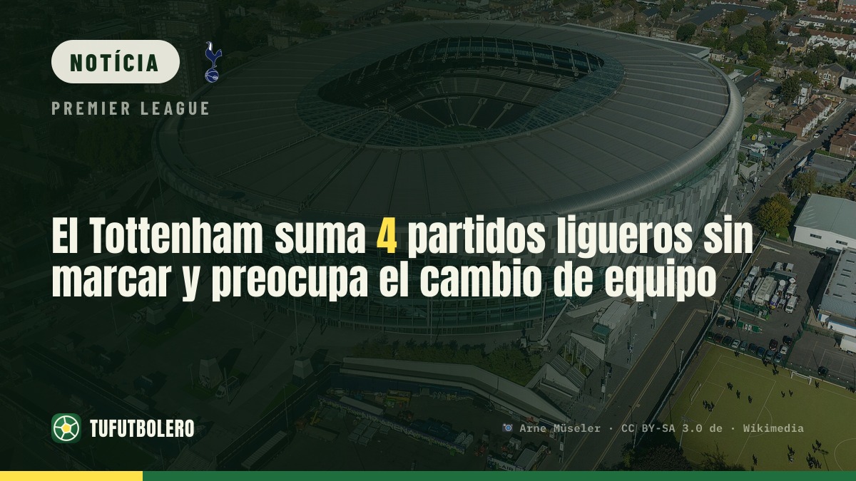 Tottenham sem marcar nos quatro primeiros jogos e cresce a preocupação