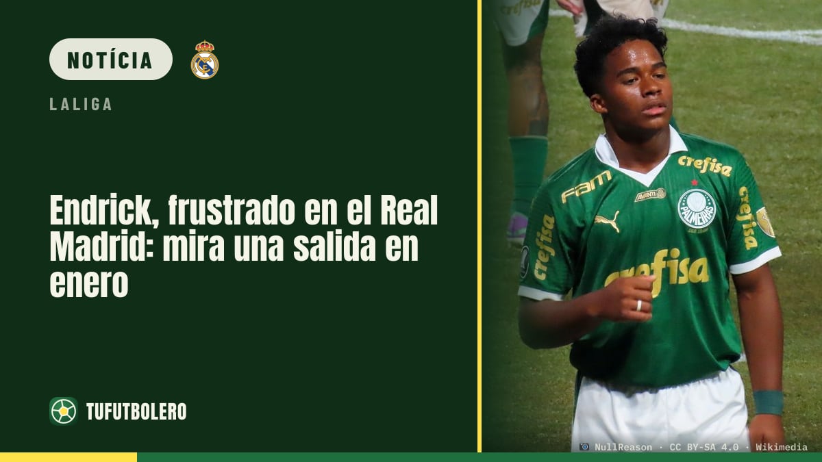 Endrick, no Real Madrid: decide olhar para uma saída em janeiro