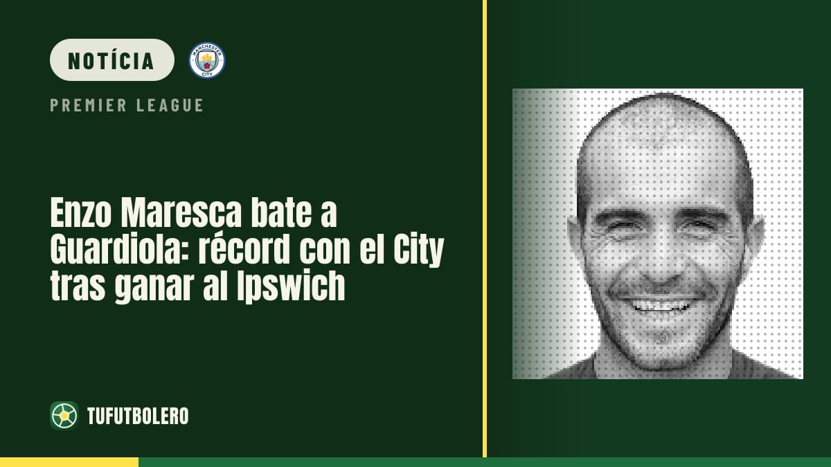 Enzo Maresca supera Guardiola: recorde com o City após vencer o Ipswich