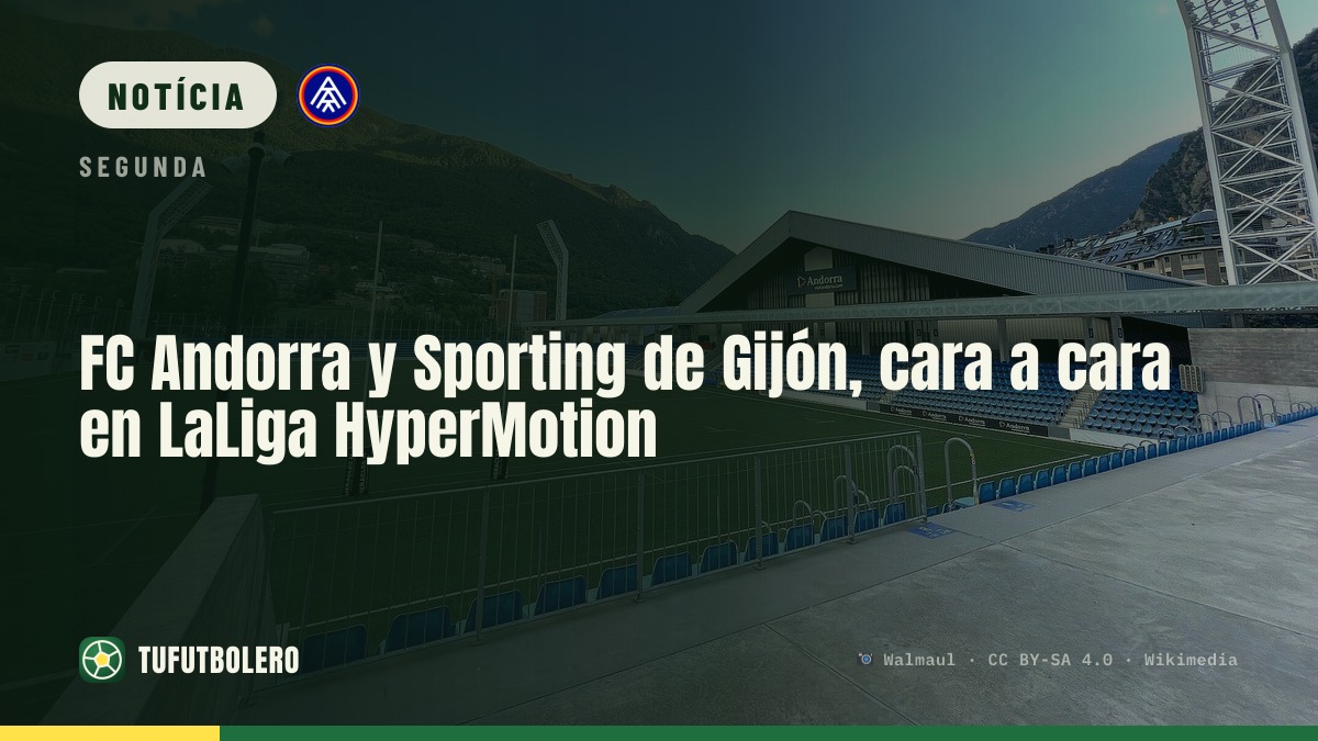 FC Andorra x Sporting de Gijón em direto na HyperMotion