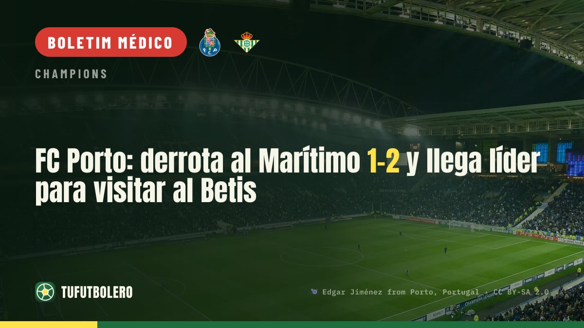 FC Porto bate o Marítimo 1-2 e chega líder para visitar o Betis