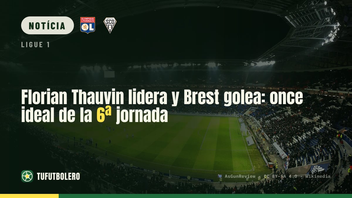 Florian Thauvin puxa o Brest e aplica goleada: seleção da 6ª rodada da Ligue 1